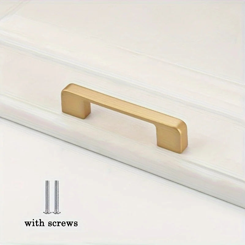 10 Pack Kitchen Cabinet Handles Champagne Bronze Cabinet Pulls Kitchen Cabinet Hardware Gold Drawer Pulls for Cupboard Wardrobe
