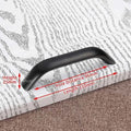 Black Cabinet Knobs Aluminium Alloy Kitchen Cabinet Handles Drawer Knobs Pulls Black Furniture Handle Cabinet Hardware